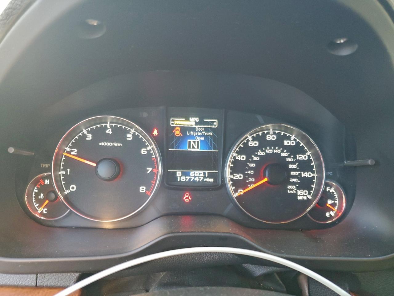 Lot #3305340312 2013 SUBARU OUTBACK 3.