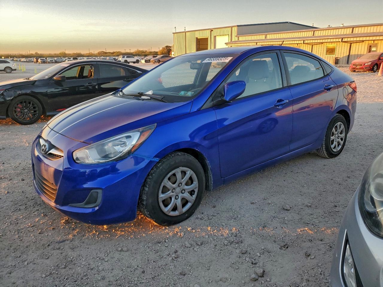 Lot #3312309777 2014 HYUNDAI ACCENT GLS