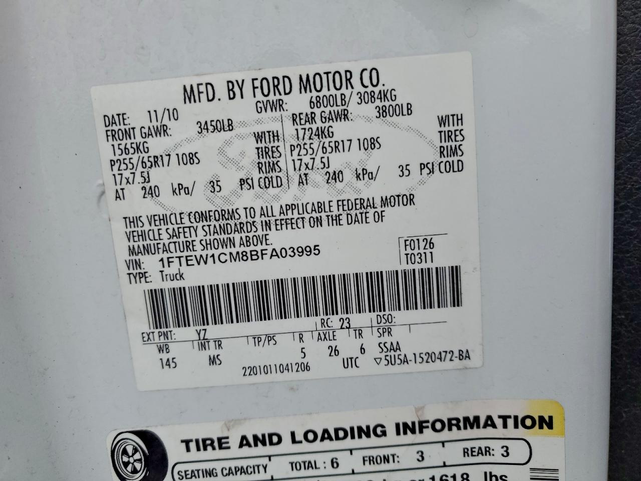 FORD F-150 SUPERCREW