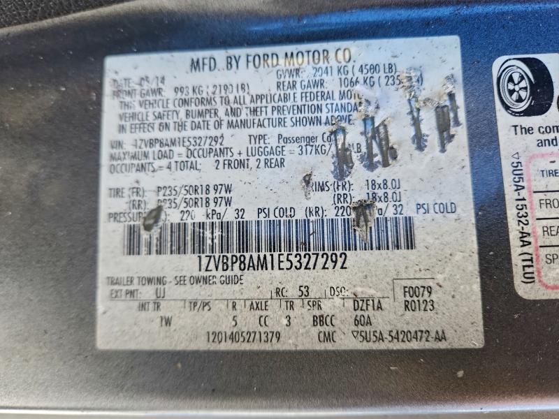 2014 FORD MUSTANG #3309480576