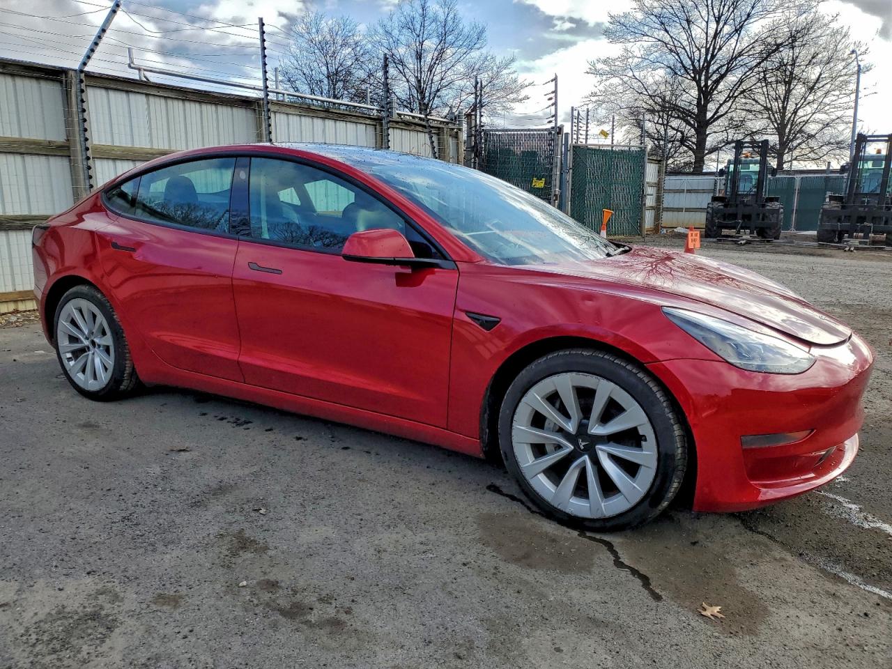 Lot #3315846154 2022 TESLA MODEL 3
