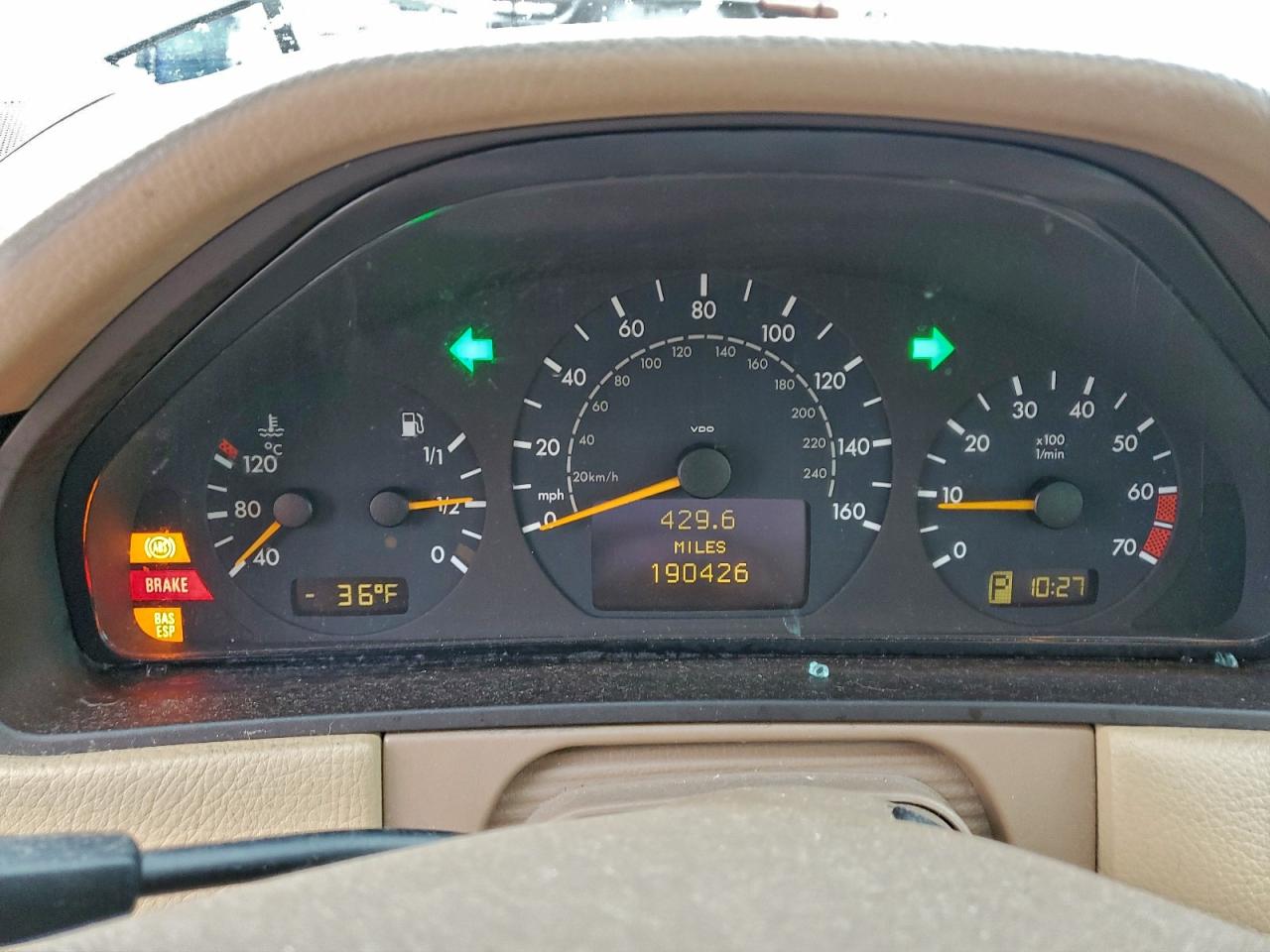 Lot #3316712443 2000 MERCEDES-BENZ E 320