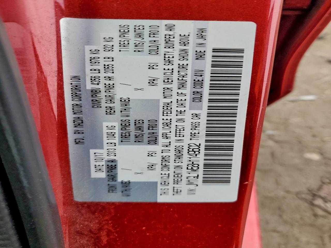 MAZDA 6 GRAND TOURING