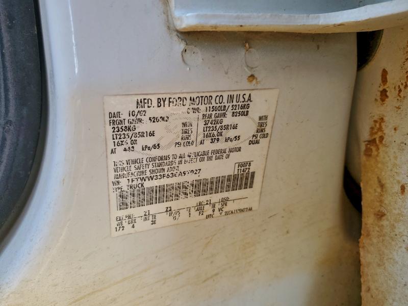 2003 FORD F350 SUPER #3303869744