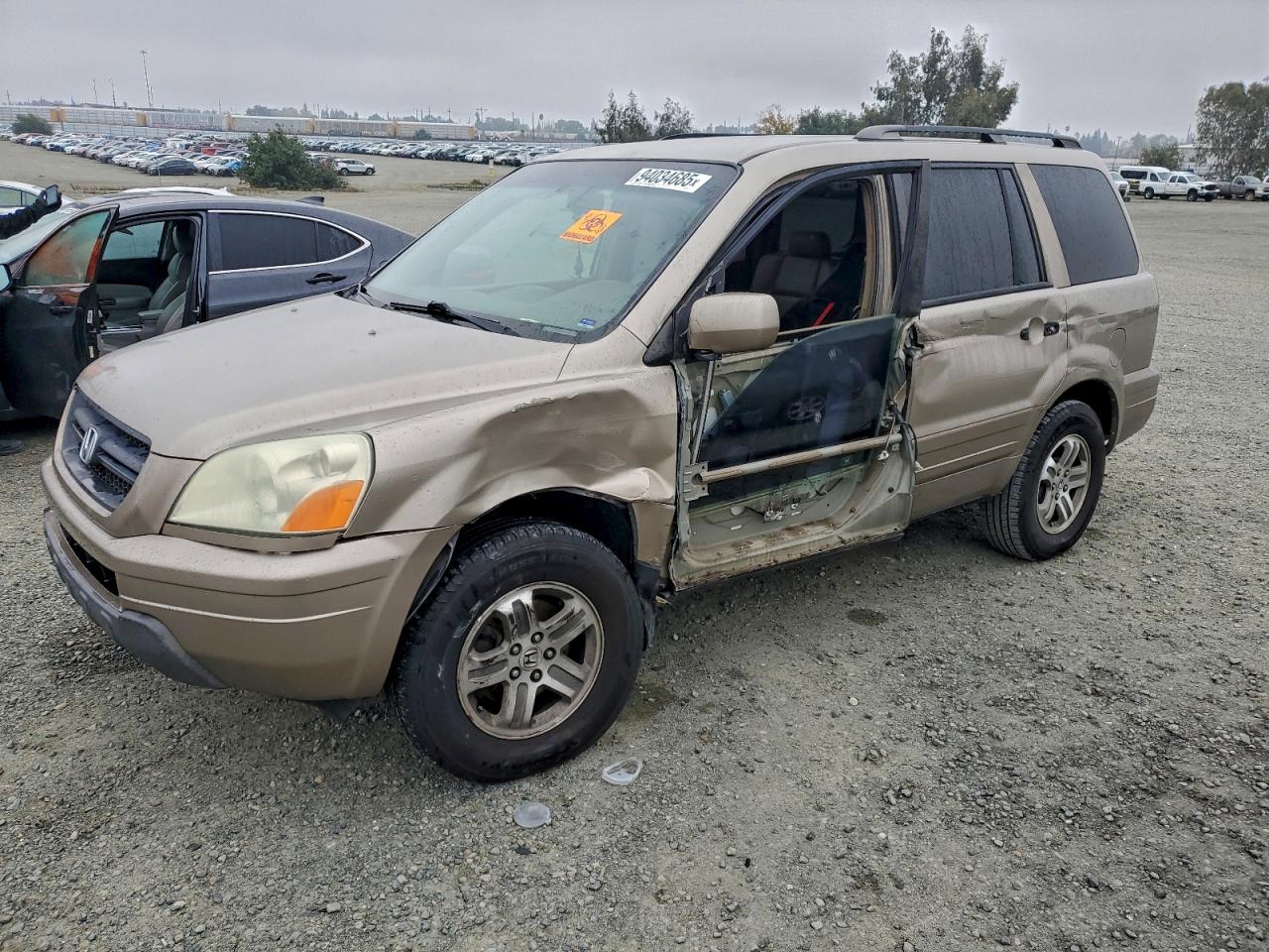 Lot #3317135987 2003 HONDA PILOT EXL