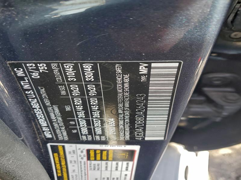 2013 MERCEDES-BENZ ML 550 4MA #3316717412