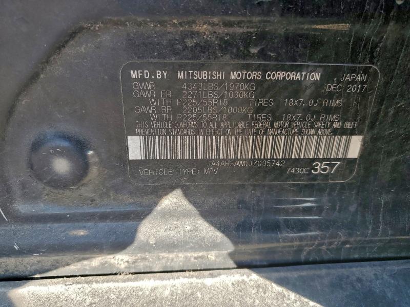 2018 MITSUBISHI OUTLANDER #3302756341