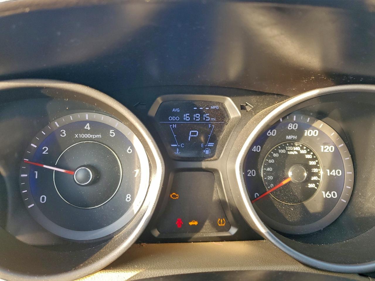 Lot #3315888141 2012 HYUNDAI ELANTRA GL