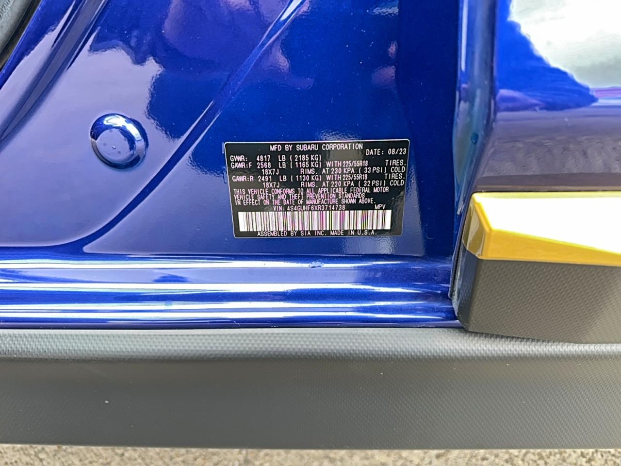 SUBARU CROSSTREK SPORT