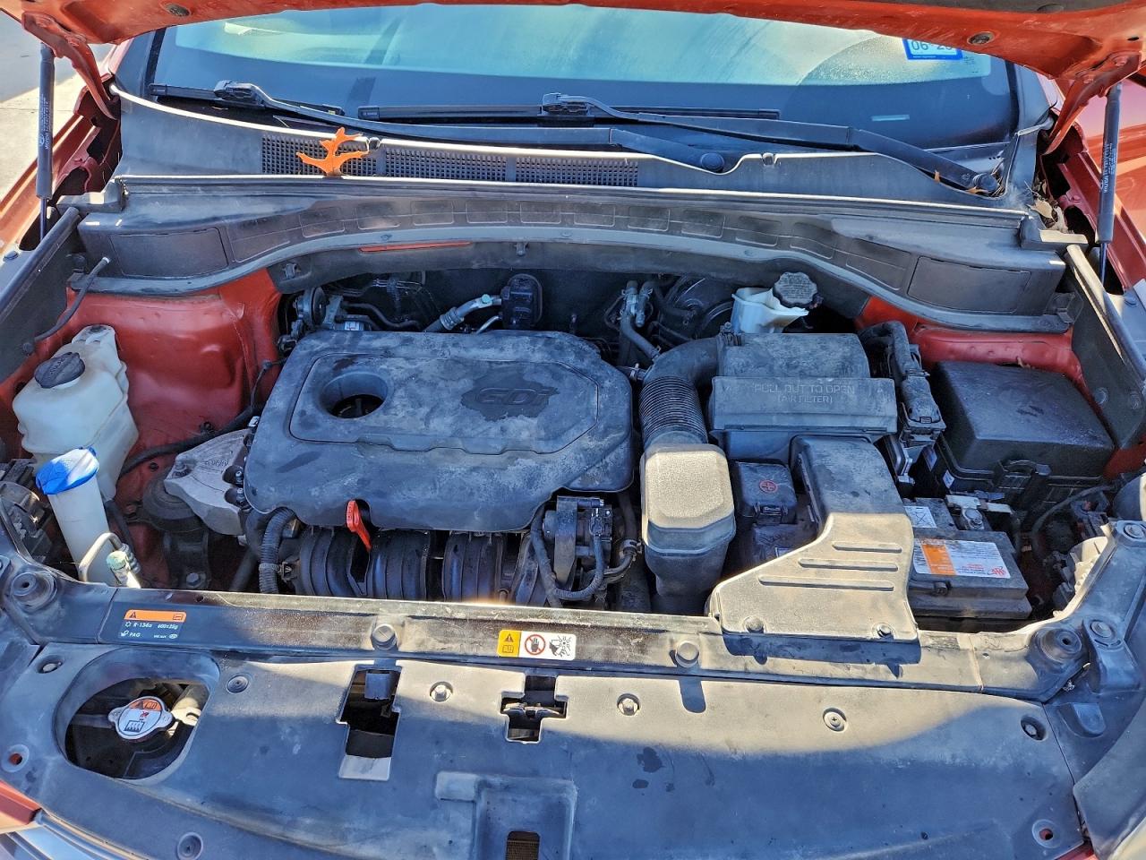 Lot #3312369781 2017 HYUNDAI SANTA FE S