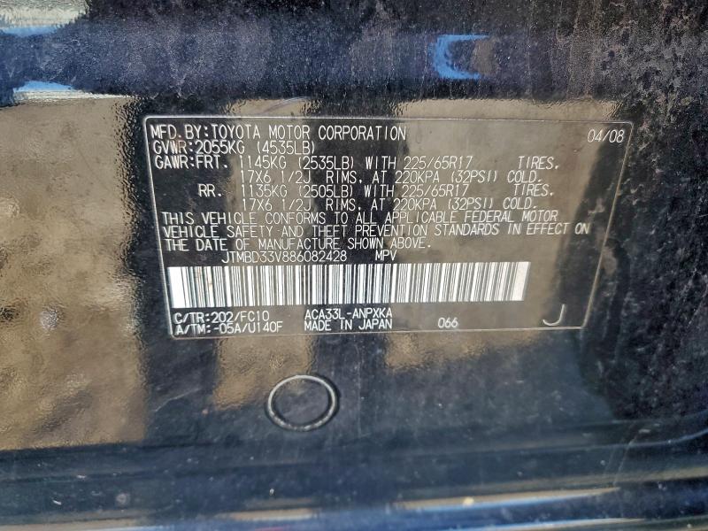 2008 TOYOTA RAV4 #3311749730