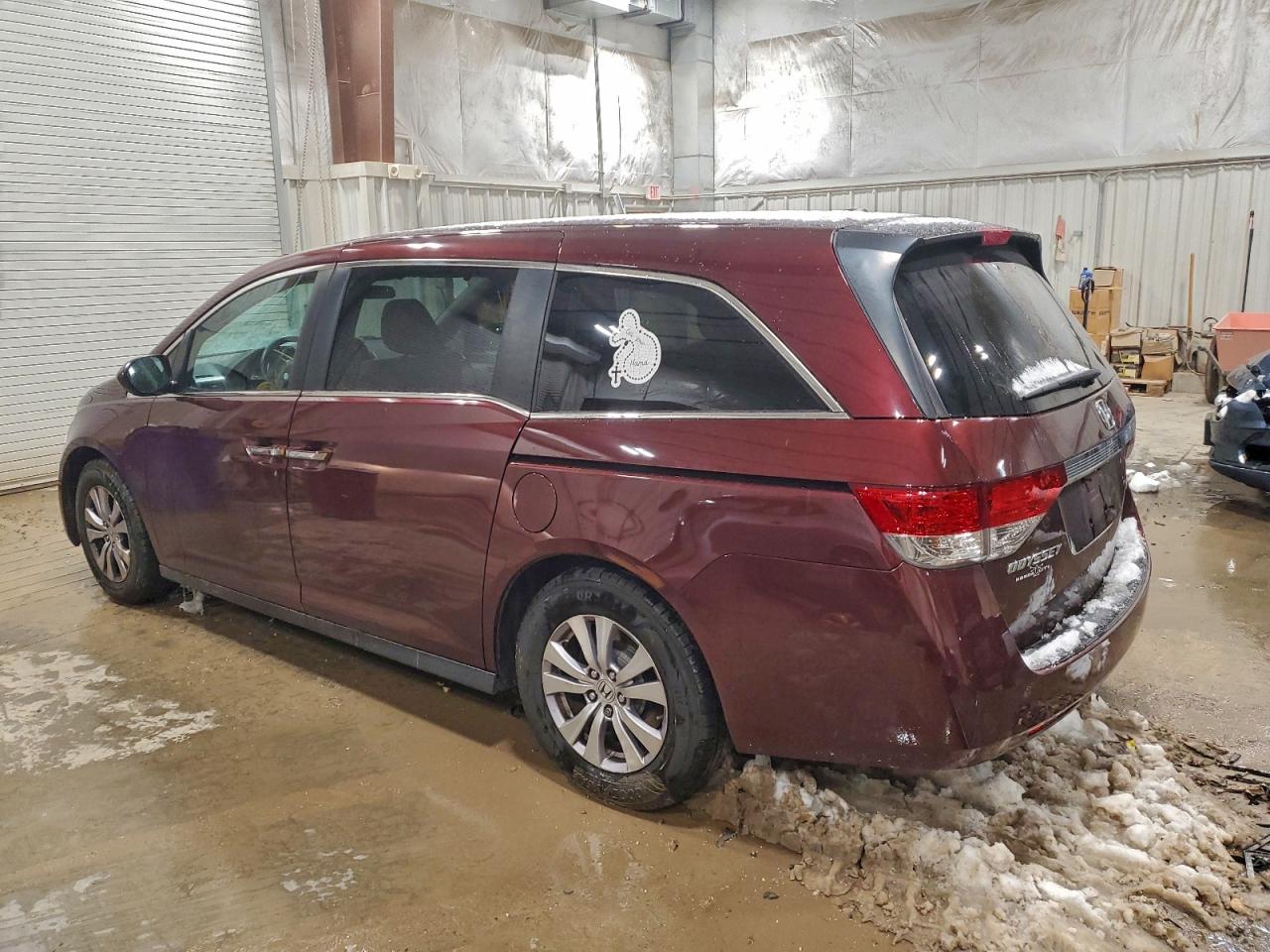 Lot #3309625053 2016 HONDA ODYSSEY SE