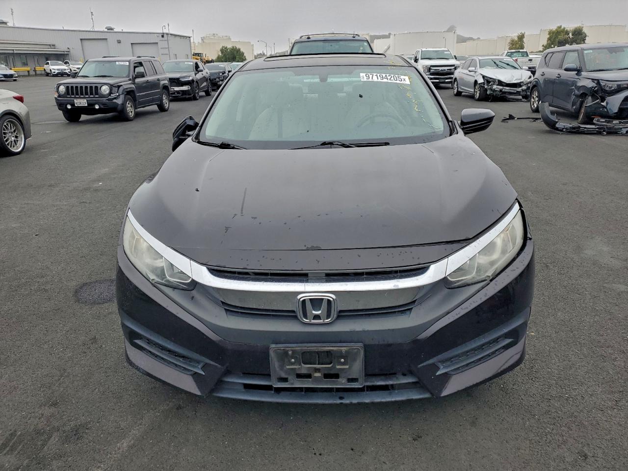 Lot #3315930092 2016 HONDA CIVIC EX