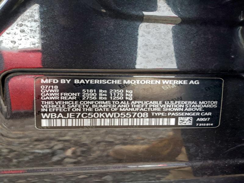 2019 BMW 540 XI #3316932097