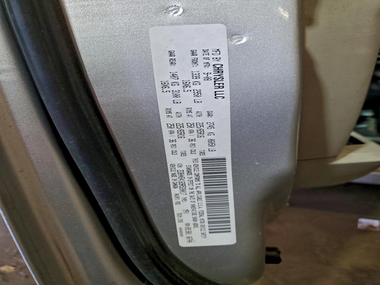 Lot #3311697254 2009 DODGE GRAND CARA