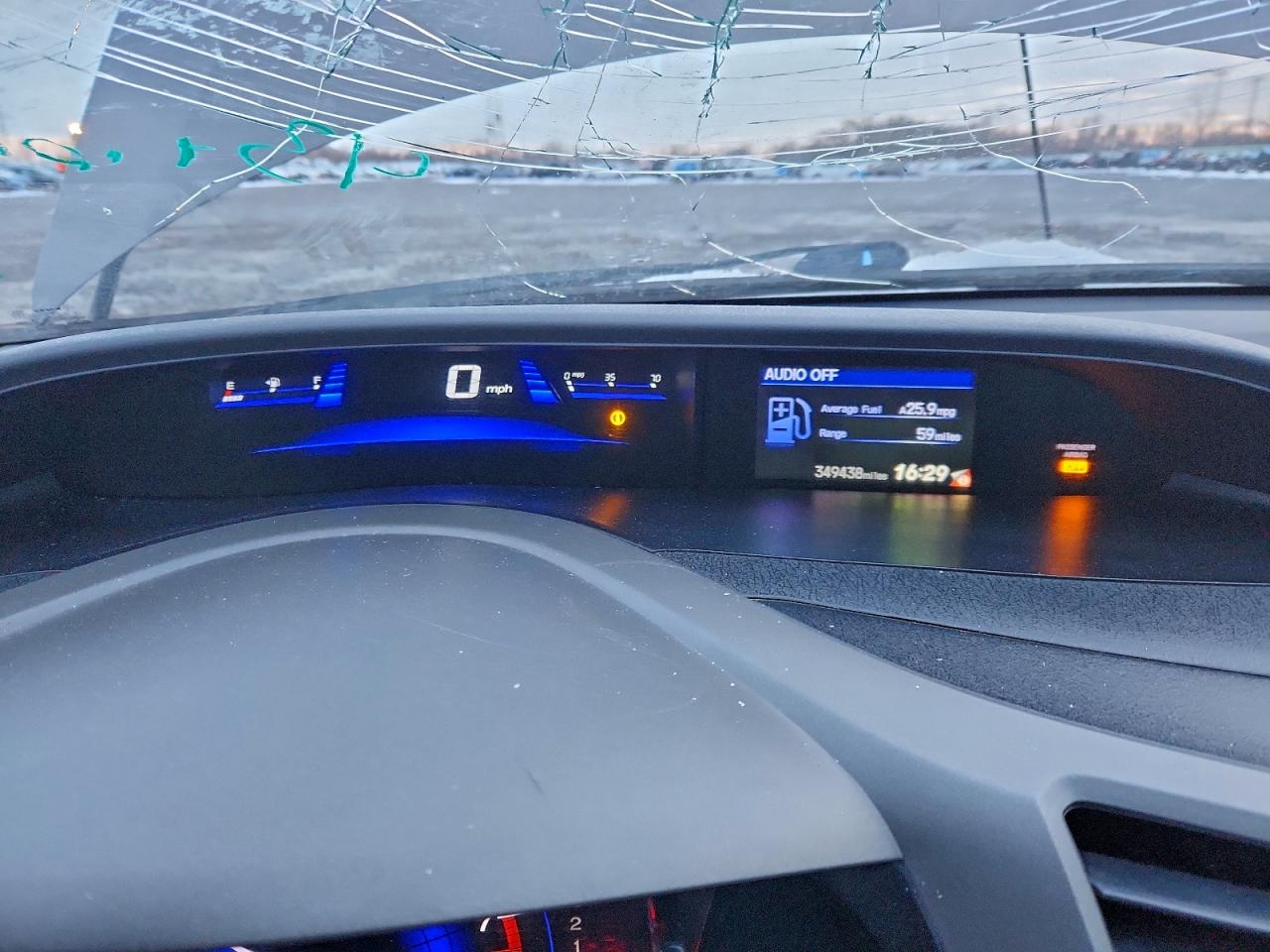 Lot #3309210618 2012 HONDA CIVIC LX