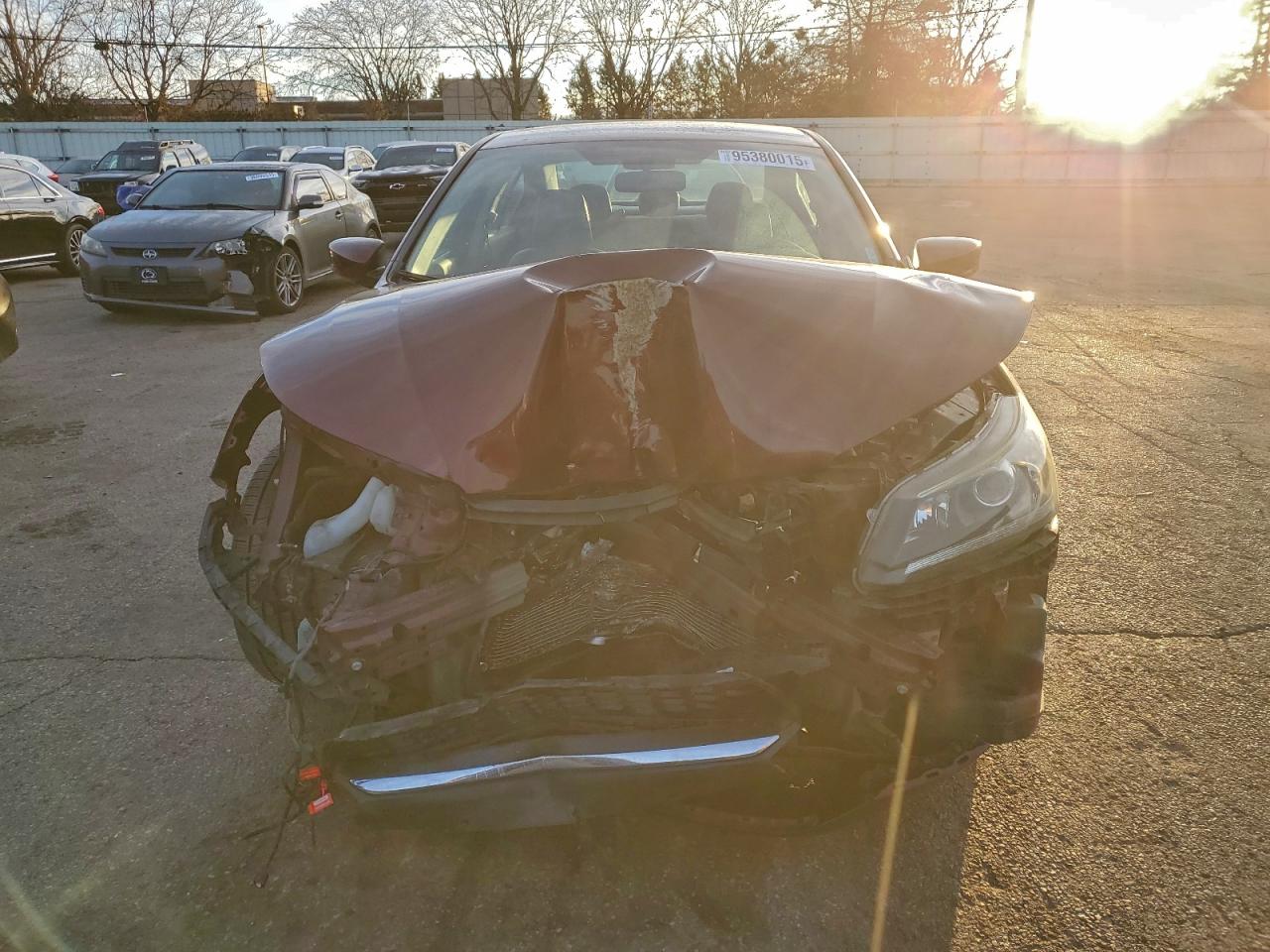 Lot #3311720222 2015 HONDA ACCORD SPO