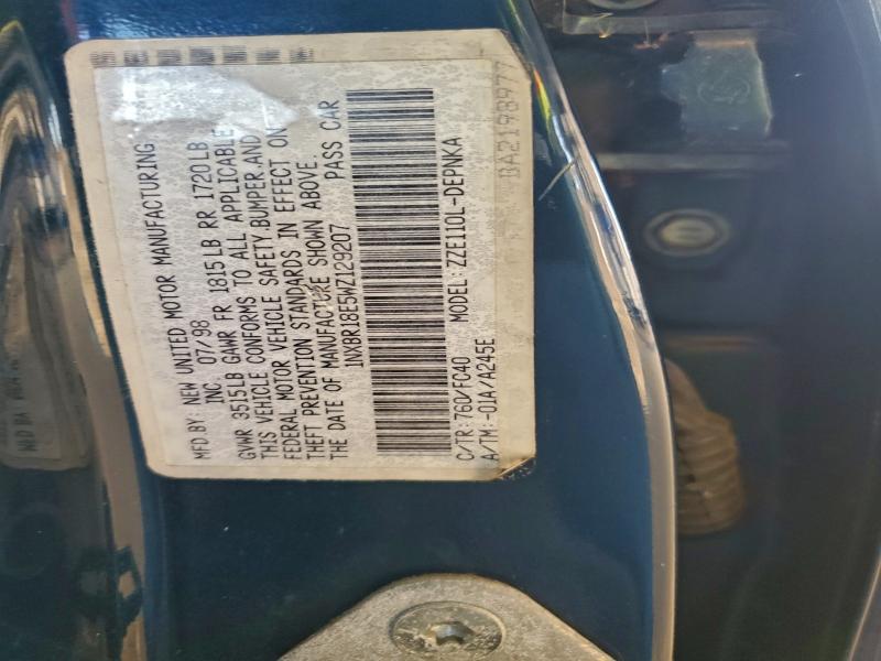 1998 TOYOTA COROLLA VE #3317685177