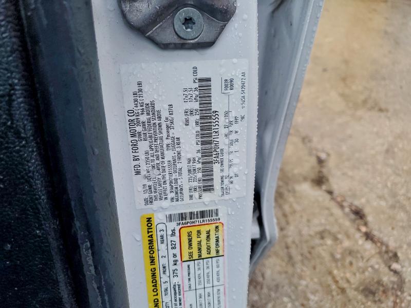 2020 FORD FUSION SE #3305429449