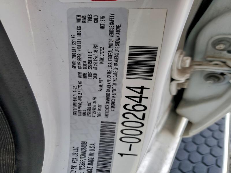 2022 RAM 1500 LARAM #3304559476