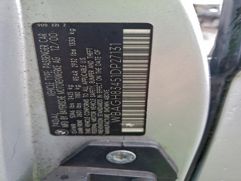 2001 BMW 740 IL #3309684856