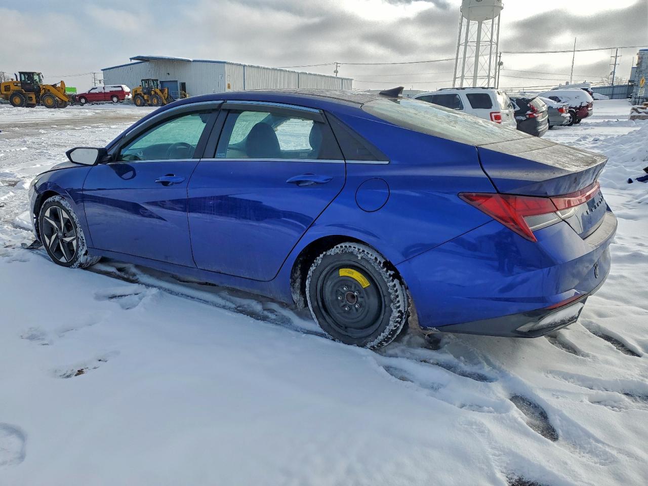 Lot #3304565439 2021 HYUNDAI ELANTRA LI