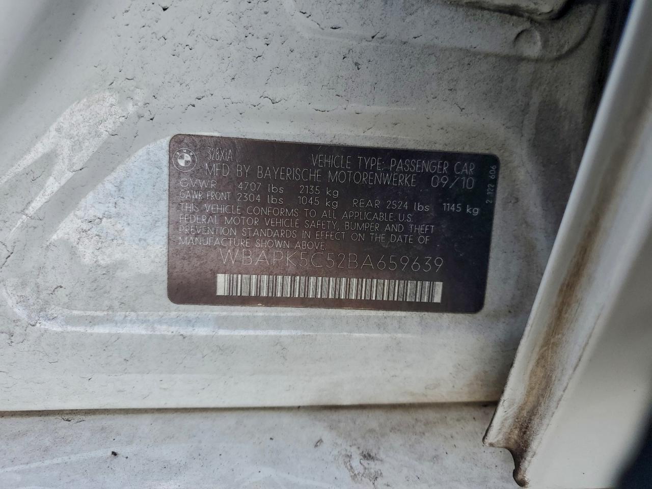 BMW 3 SERIES XI SULEV