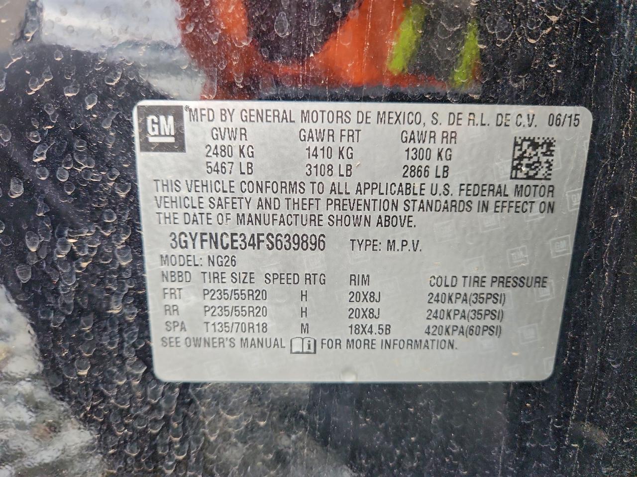 CADILLAC SRX PERFORMANCE COLLECTION