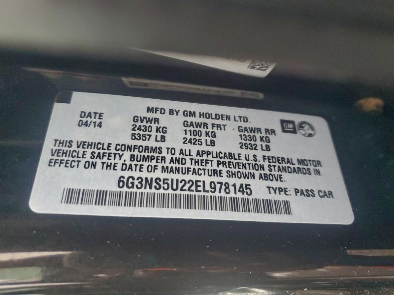 2014 CHEVROLET CAPRICE PO #3308324240