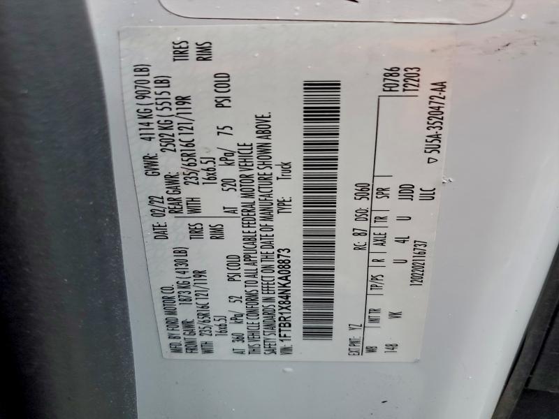 2022 FORD TRANSIT T- #3305400336