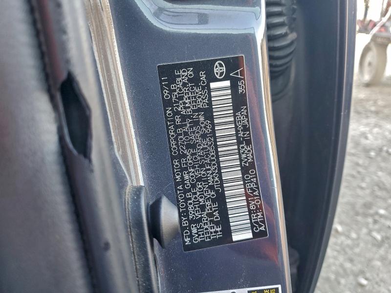 2011 TOYOTA PRIUS #3304070486