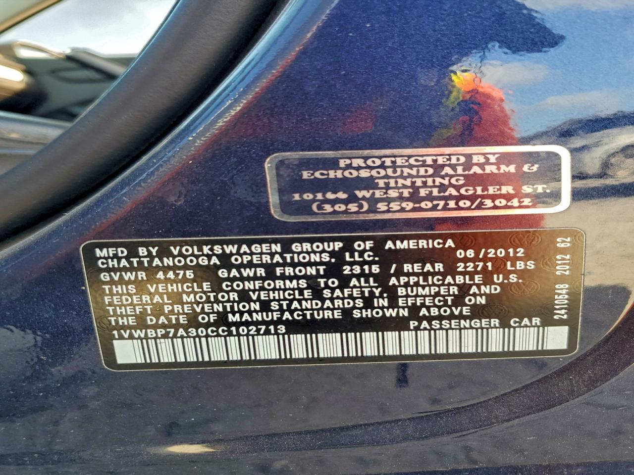 VOLKSWAGEN PASSAT SE