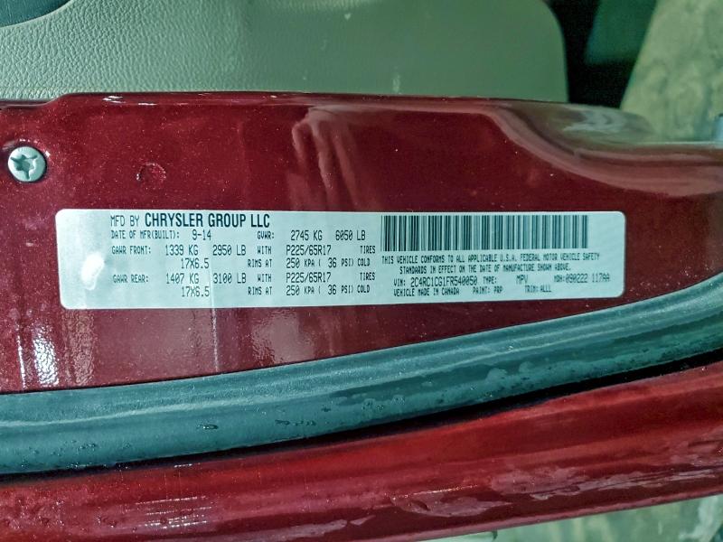 2015 CHRYSLER TOWN & COU #3310392995