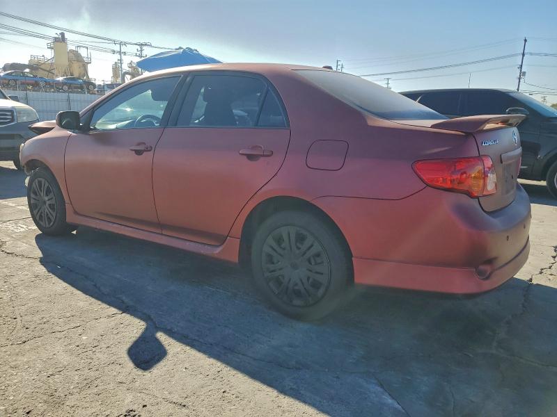 2009 TOYOTA COROLLA BA #3315989126