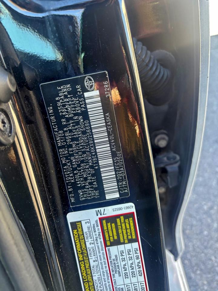 Lot #3312831096 2008 TOYOTA CAMRY CE