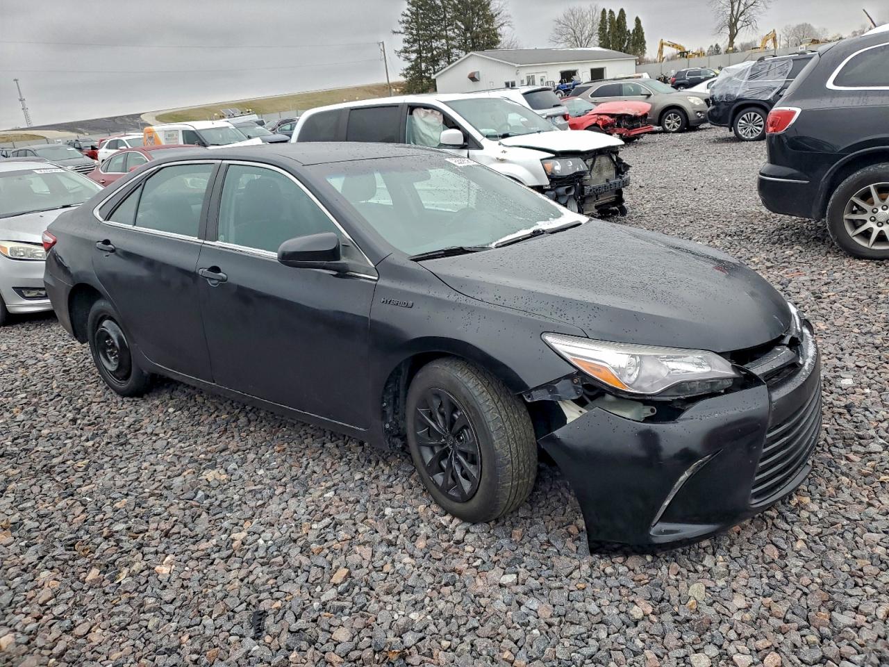 Lot #3311721229 2015 TOYOTA CAMRY HYBR