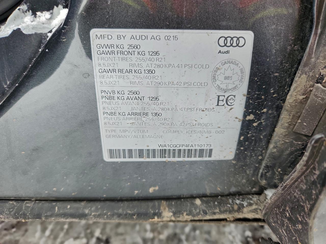 AUDI SQ5 PREMIUM PLUS
