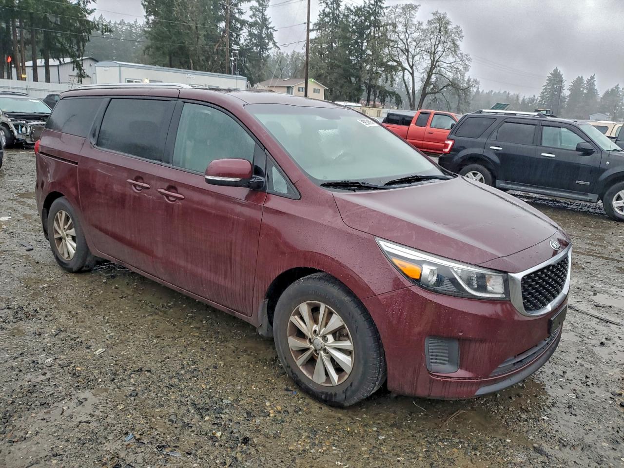 Lot #3315919098 2017 KIA SEDONA LX