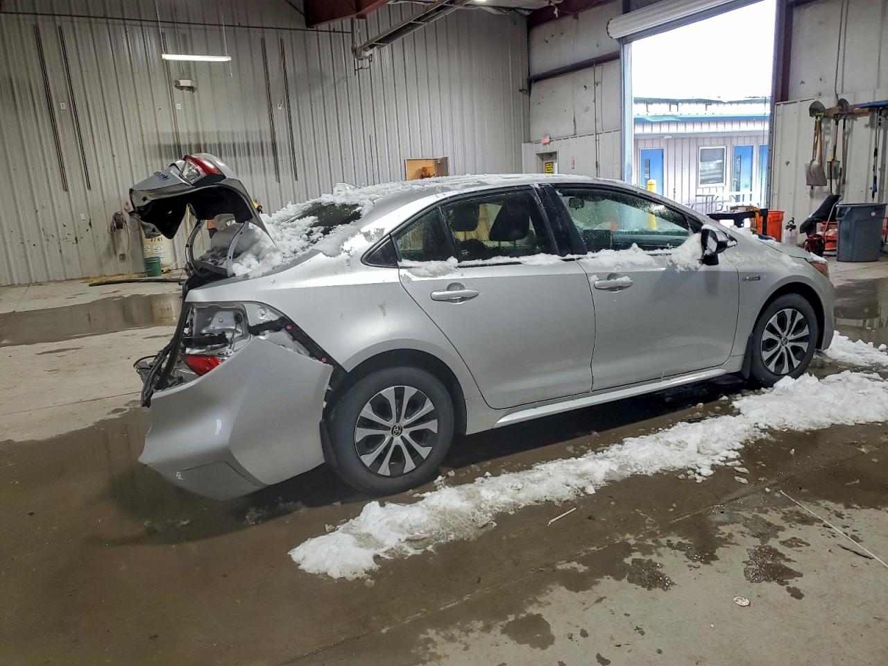 Lot #3317760098 2021 TOYOTA COROLLA LE