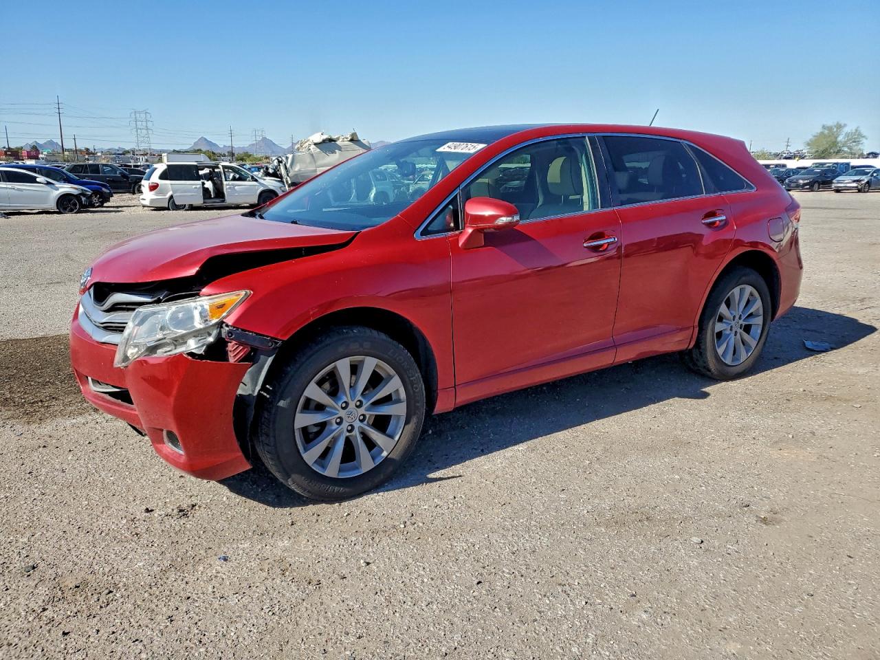 Lot #3302699013 2015 TOYOTA VENZA LE