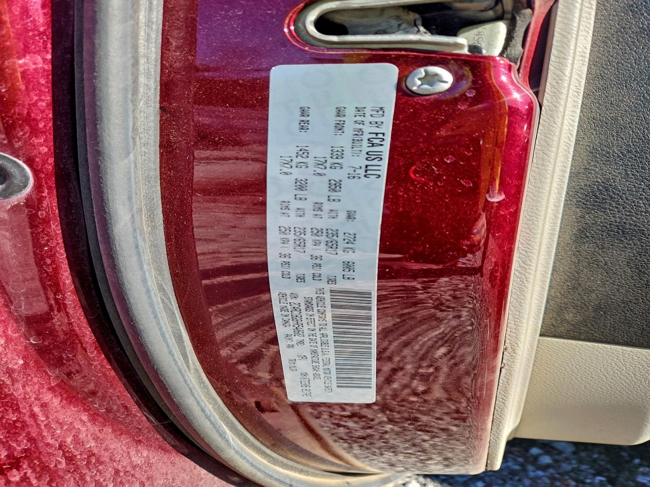 CHRYSLER PACIFICA TOURING L