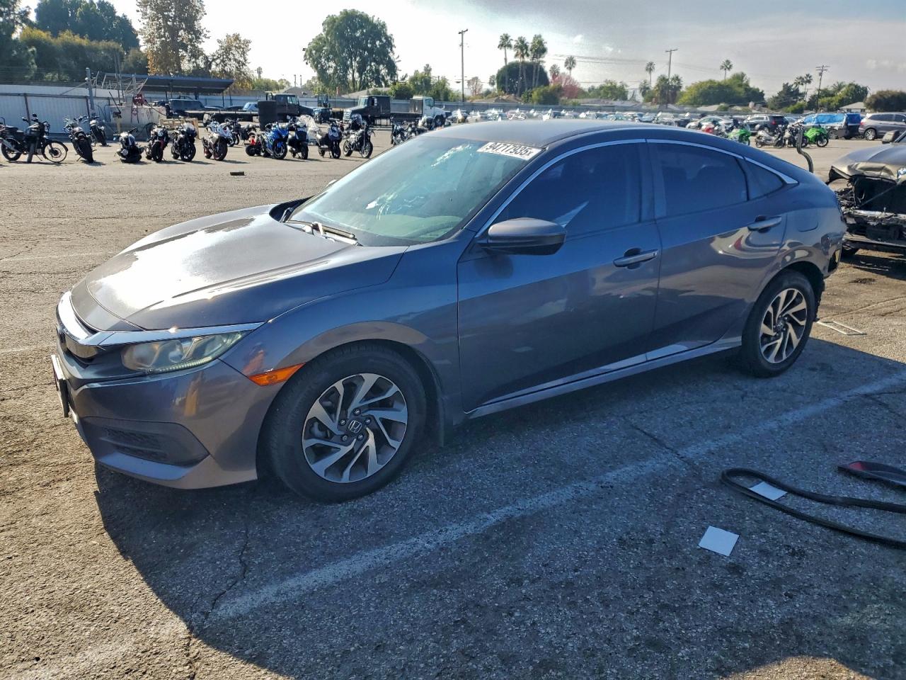 Lot #3316061265 2016 HONDA CIVIC LX