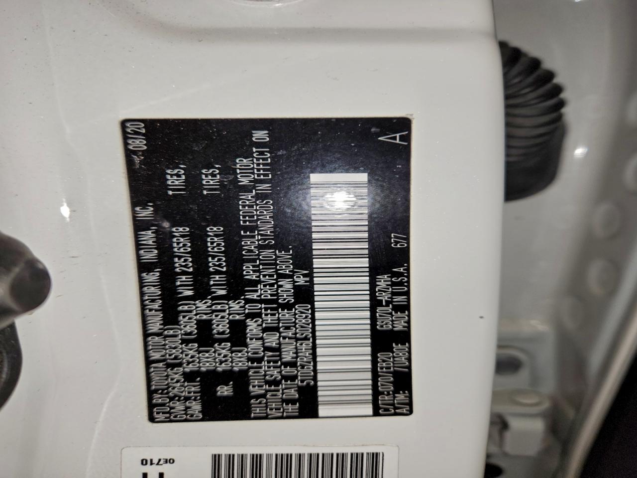 TOYOTA HIGHLANDER XLE