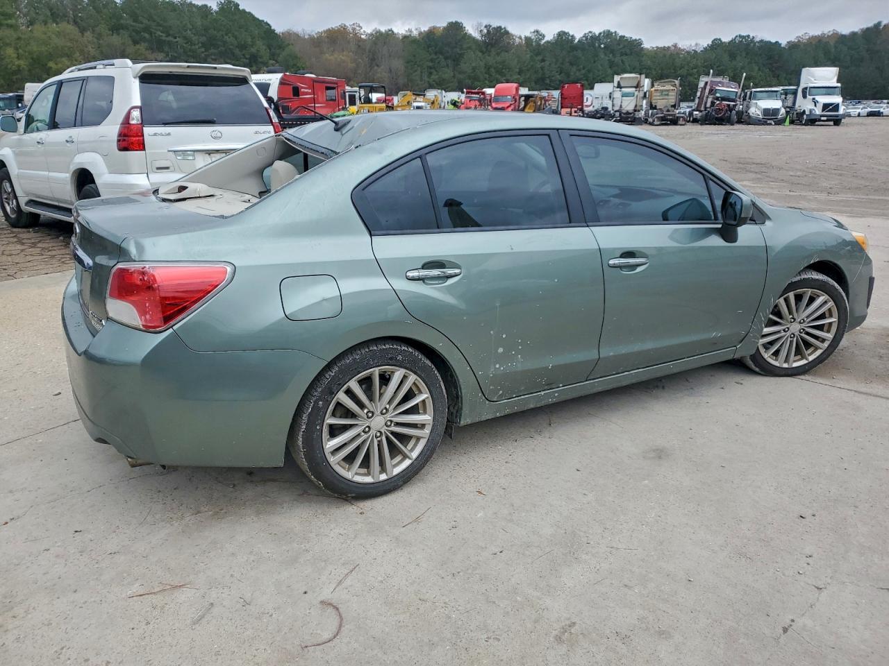 Lot #3310331954 2014 SUBARU IMPREZA LI