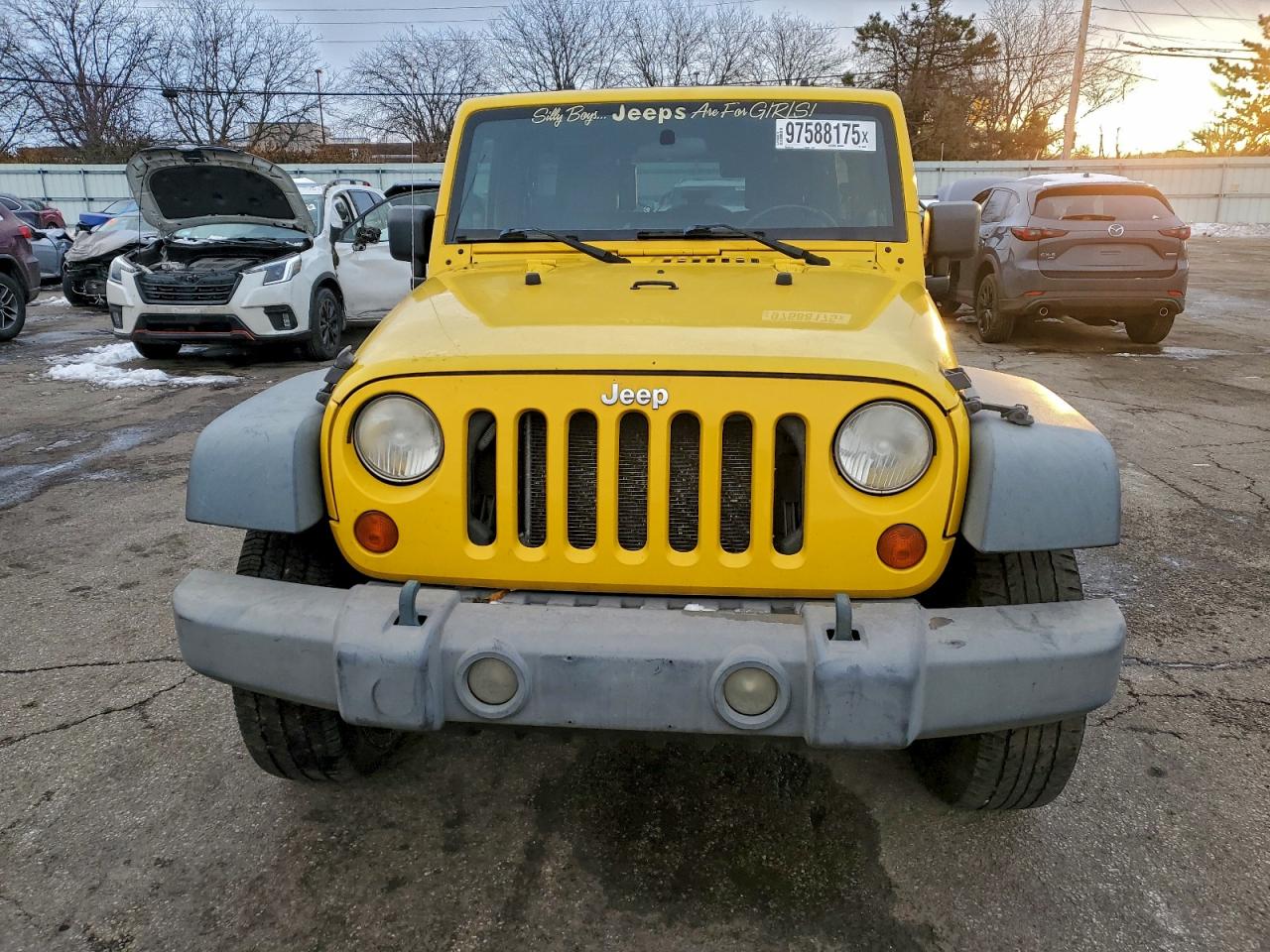 Lot #3317800152 2008 JEEP WRANGLER U