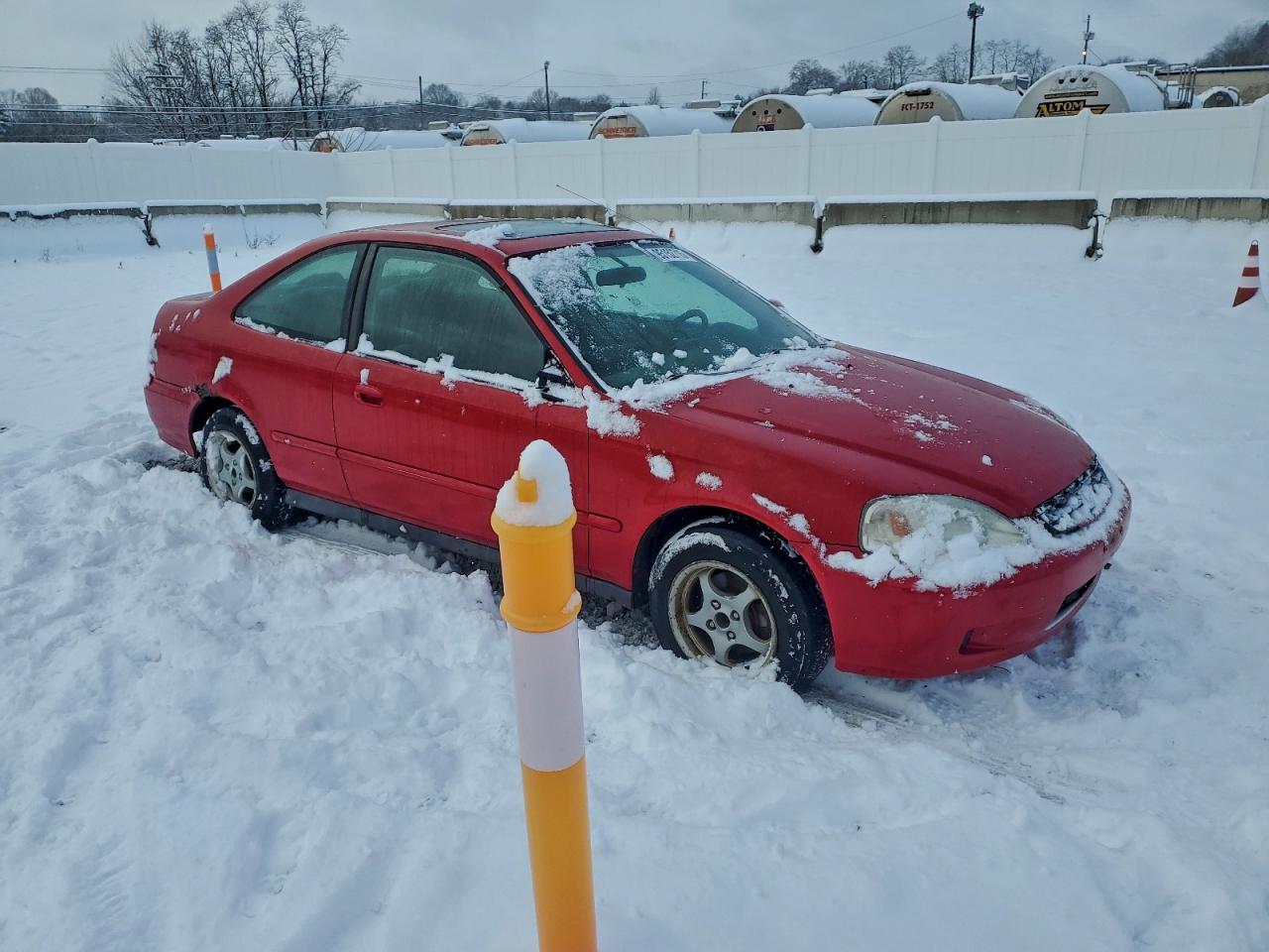 Lot #3302923167 1999 HONDA CIVIC EX