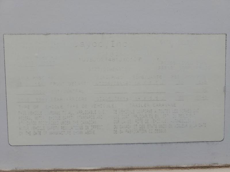 2008 JAYCEE TRLR COACH #3311444358