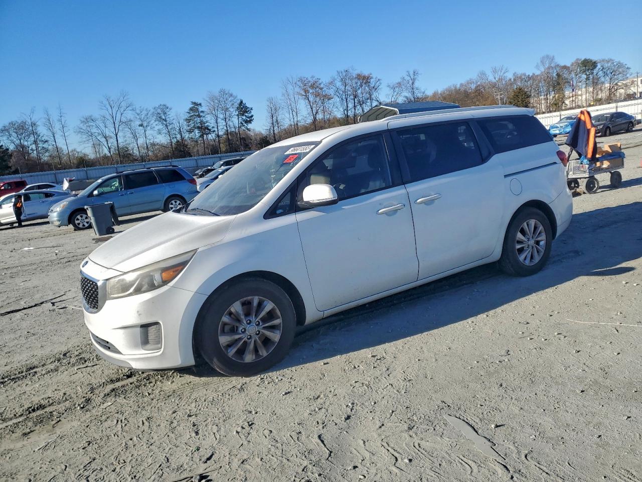 Lot #3316800413 2015 KIA SEDONA LX