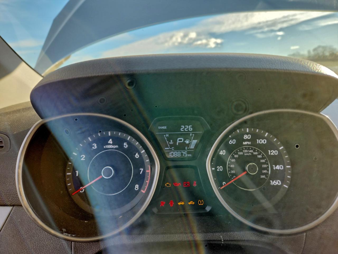 Lot #3311461347 2014 HYUNDAI ELANTRA SE