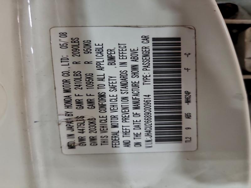 2009 ACURA TSX #3304589435